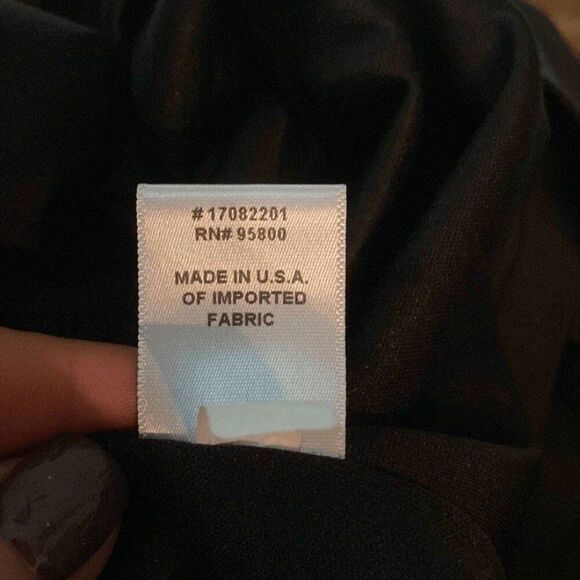 Kiyonna Flaunt Ruched Cocktail Party Dress Black 14 LBD Event EUC - Picture 6 of 7